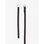 PS of Sweden Flat Throatlash with Dark Stitches Black